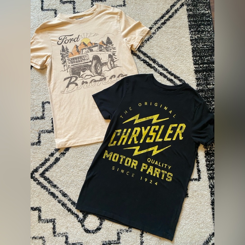 Men’s Bundle of Two Goodfellow & Co Short Sleeve Tees Size Small
